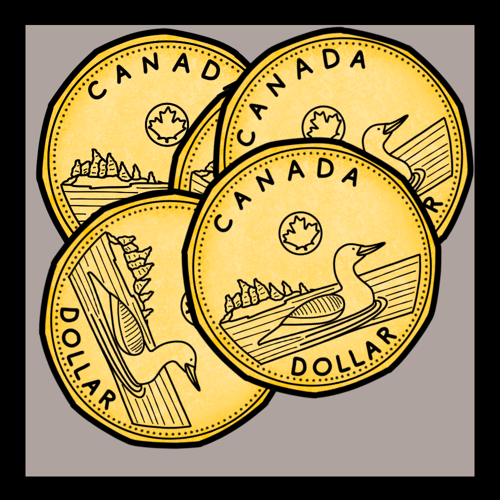 1$ coin